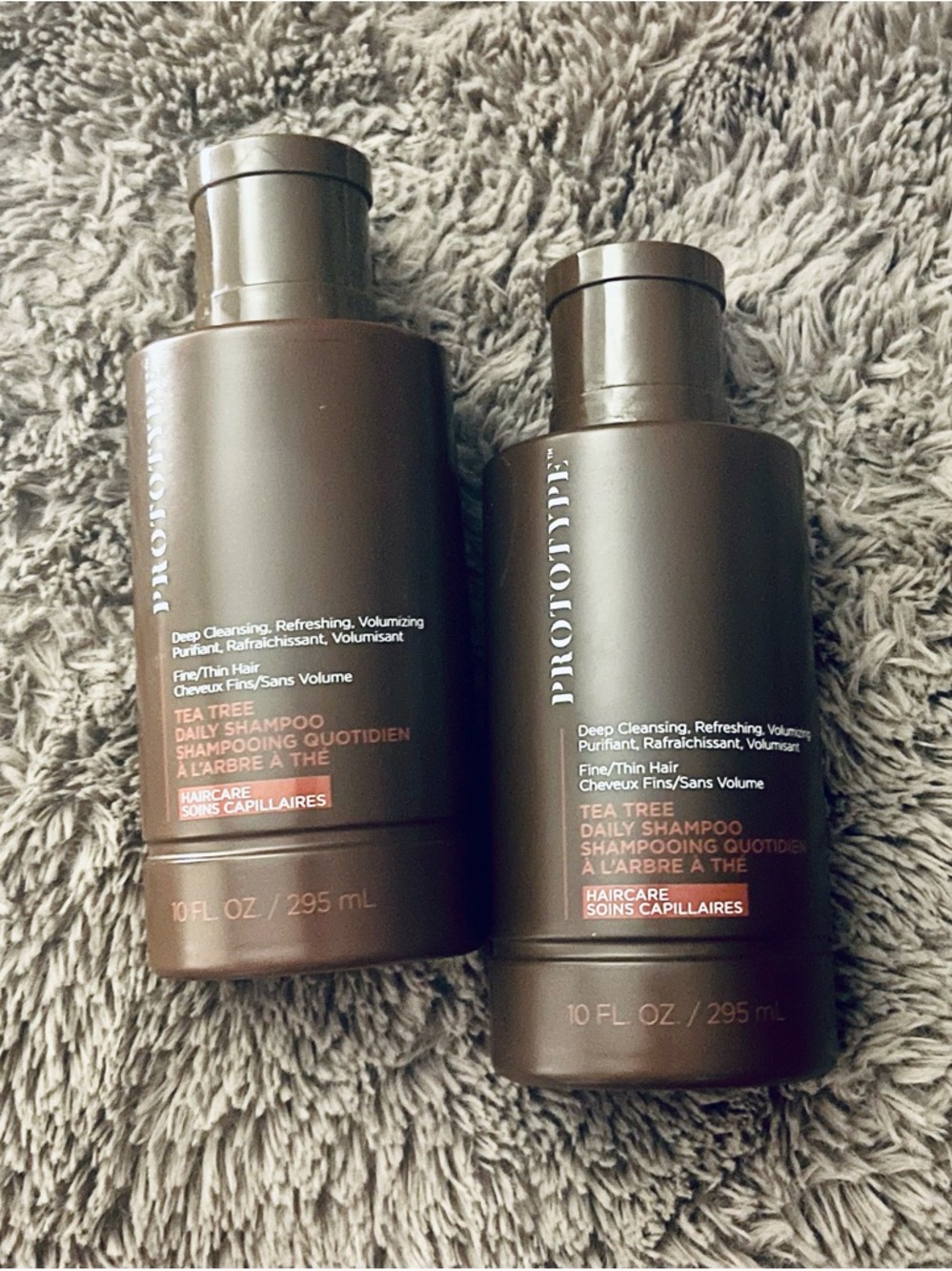 NEW Prototype Deep Cleansing, Refreshing, Volumizing Tea Tree Daily Shampoo X2